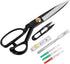 Professional Tailor Scissors,Sewing Scissors 9 Inch+Free Thread Snips - Heavy Duty Scissors Stronger Than Stainless Steel Scissors - Fabric Scisso...