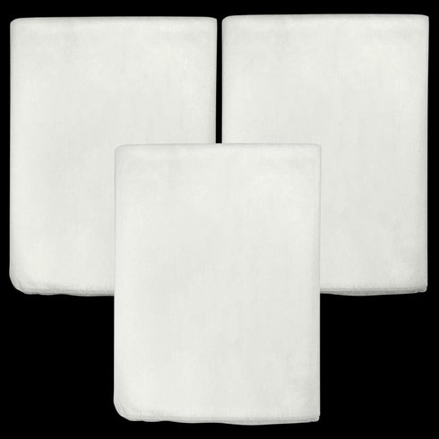PLANTIONAL White Iron-On Non-Woven Fusible Interfacing: 39 x 72 inch Medium Weight Non-Woven Interfacing Iron On Polyester Single-Sided Interfacin...