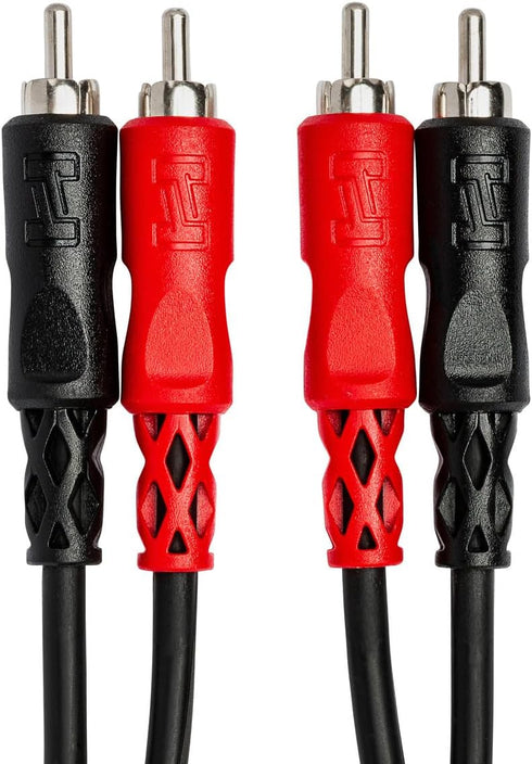 Hosa CRA-204 Stereo Interconnect, Dual RCA to Same, 13 Feet...