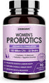ZEBORA Probiotics for Women Digestive Health with Enzymes & Prebiotics 100 Billion CFUs| Vaginal Probiotics with D Mannose & Cranberry | Urinary T...
