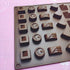 Happy Mothers Day Chocolate Mold Silicone Cake Pan Non-toxic Set of 2 for Baking, DIY Candy Choco Gifts Best Families Wishes (Shell)...