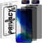 Privacy Screen Protector with Front Camera Cover Compatible for Phone 13 Pro Max/Phone 14 Plus,Anti-Spy Tempered Glass Screen Protection and Spy C...