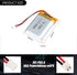3.7V 1300mAh 112840 Lipo Battery Rechargeable Lithium Polymer ion Battery Pack with JST Connector...