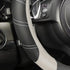 Car Steering Wheel Cover, Universal 15 Inch, Elastic Microfiber Leather Sporty Auto Steering Wheel Protector, Non Slip & Breathable, Car Interior ...