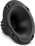DS18 PRO-HT1 Twist on Slim Profile Exit Horn ABS/PC Plastic Waveguide for Drivers with 1" Throat, 1.77" Depth, 4.5" Diameter - Short Exit Horn Wav...