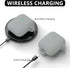 for Airpods Case Cover 2&1 with Cleaner Kit,Soft Silicone Protective Case for Apple AirPods 2nd/1st Generation Charging Case with Keychain,Shockpr...
