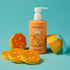 Dabble & Dollop Tangerine Body Wash & Shampoo - 3 in 1 Natural Bubble Bath for Kids, USA-Made, Paraben & Sulfate Free, Vegan, Gluten-Free, Tear-Fr...