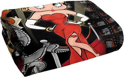 Trevco Betty Boop Hollywood Nights Officially Licensed Beach Towel 30" X 60"...