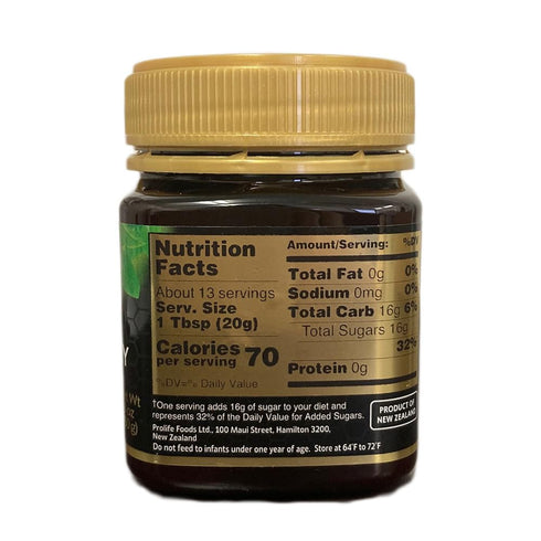 New Zealand Manuka Honey Certified UMF 10+, 8.8oz(250g)...