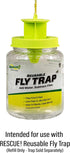 RESCUE! Reusable Fly Trap Refill – Outdoor Use - 4 Pack...