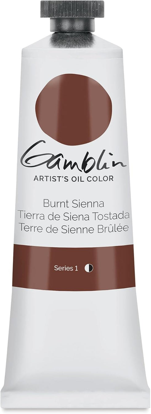 Gamblin Artist Oils Burnt Sienna 37ml...