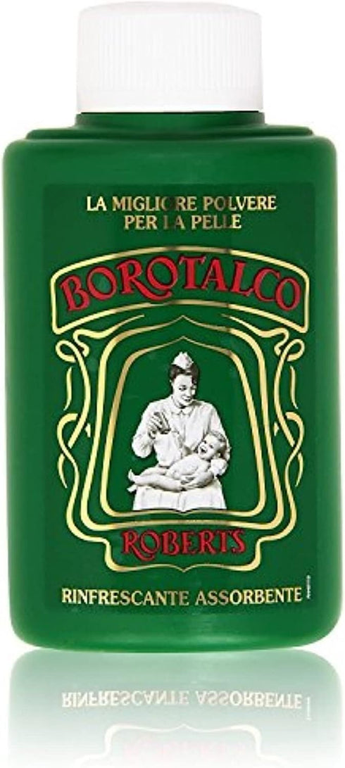 Italian Borotalco Classic Talc Powder Travel Size Shaker...
