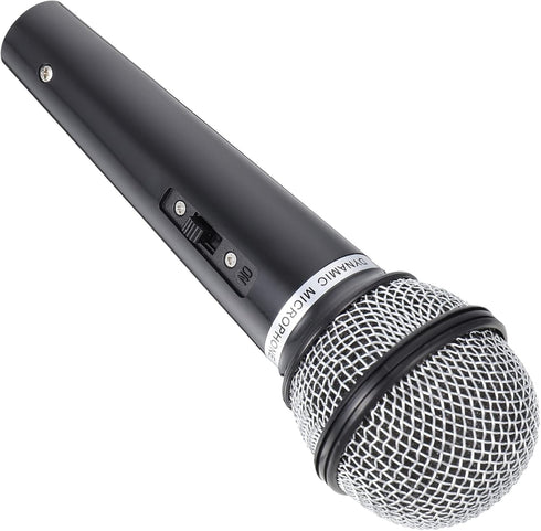 NUOBESTY Pretend Microphone for Kids Fake Microphone Prop Plastic Microphone Toy for Karaoke Music Birthday Party Favors Black...