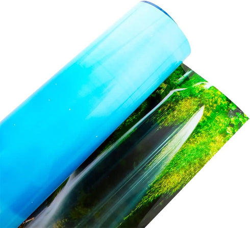 2 Pack Fish Tank Background Sticker Double-Sided Adhesive Wallpaper Aquarium Decorative Picture (20.4" x 11.8")...