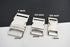 Bytiyar Buckle 6 pcs 3/4 inch(20mm) Quick Side Release Clips Metal Buckles for Straps Webbing Paracord Bracelet Dog Collar Backpack Belt,Silver...