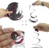 Aimto Black and Red Party Swirl Decorations,Foil Ceiling Hanging Swirl Decorations, Whirls Decorations,Pack of 20...