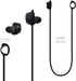 kwmobile Straps Compatible with Samsung Galaxy Buds/Buds Plus - 2X Silicone Holder for Wireless Earphones - Black/Red...
