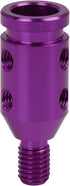 X AUTOHAUX M10 X 1.5 Car Universal Purple Gear Shift Knob Adapter for Non Threaded Shifter...