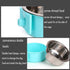 Crate Dog Bowl, Stainless Steel Removable Hanging Food Water Bowl Crate Coop Cup,Pet Cage Bowls with Bolt Holder for Dog, Puppy, Cat, Rabbit, Bird...
