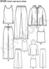 New Look Sewing Pattern 6142 Miss/Men Separates, Size A...