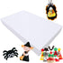 Jtnohx Stiff Felt Sheets, 32 Pcs Felt Fabric, 7"×11.3" Color Felt for Crafts, Craft Felt Square for Sewing Embroidery Handwork and Festivals Party...
