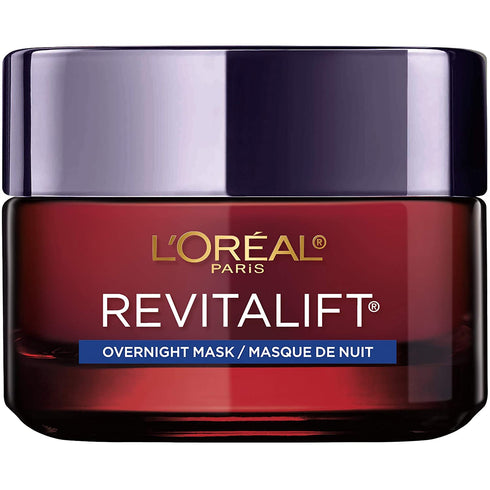 L'Oreal Paris Revitalift Triple Power Anti-Aging Overnight Mask, Pro Retinol, Hyaluronic Acid & Vitamin C, Reduce Wrinkles 1.7 Oz...