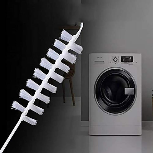 Rolling Washing Machine Cleaning Brush Long Flexible Cleaning Brush Durable Nylon Washer Drum Brush Cleaner Dryer Vent Cleaning Tool Cleaner Kit f...