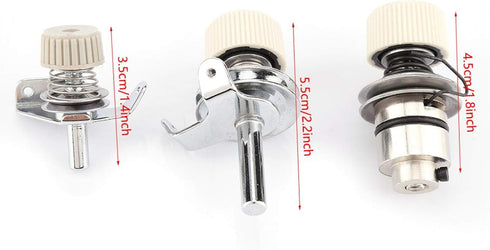 3Pcs Thread Tension Assembly, Sewing Machine Thread Tension Regulator Assembly Sewing Machine Accessory......