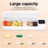Odaro Smart Weekly Pill Organizer with Alarm - Bluetooth Pill Dispenser 7 Day, Vitamins Pill Box Reminder for Elderly (White)......