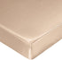 SiinvdaBZX Satin Crib Sheets for Baby Hair, Silky Soft Beige Crib Fitted Sheets for Standard Crib and Toddler Mattress, 28 x 52 x 8In (Pack of 1)...