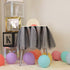 Lauthen.S Black Tulle Roll Spool Fabric for Sewing, Crafts and Wedding Baby Shower Party Decoration 6" x 100 Yards(300 Feet) Decorative Tulle Spoo...