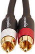Amazon Basics 2 RCA Audio Cable for Amplifier,Active Speakers or Subwoofer with Gold-Plated Plugs, 15 Feet, Black...