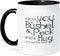 3dRose 193477_4 Two Tone Mug, 11 oz, Multicolor...