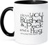 3dRose 193477_4 Two Tone Mug, 11 oz, Multicolor...