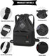 Peicees Waterproof Drawstring Sport Bag Lightweight Sackpack Backpack for Men and Women...
