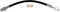 Dorman H621455 Brake Hydraulic Hose Compatible with Select Ford/Lincoln/Mercury Models...