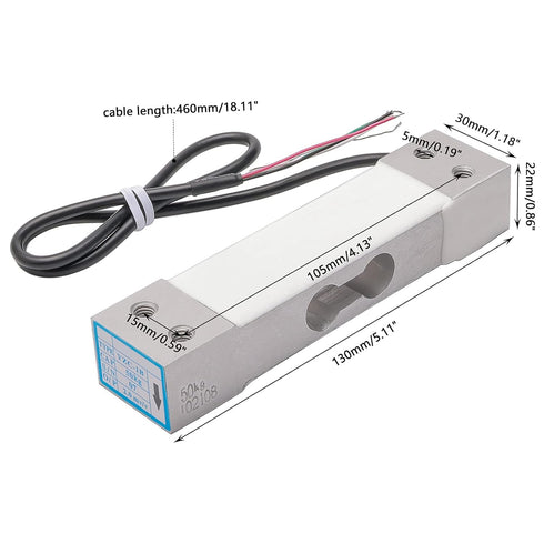 50kg Platform Scale Sensor Weighting Sensor Load Cell Sensor for Electronic Balance...