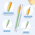 12Pcs Ballpoint Pen Retractable Pens with Metal Clip Gradient Color Comfortable Writing Pens Gift Pens for Journaling Medium Point 1.0 mm for scho...