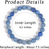 MAIBAOTA Healing Crystal Bracelet for Women Men, 8 mm Natural Stone Beaded Bracelets, Jewelry Birthday Gifts, Round Gemstones Stretch Bracelet...