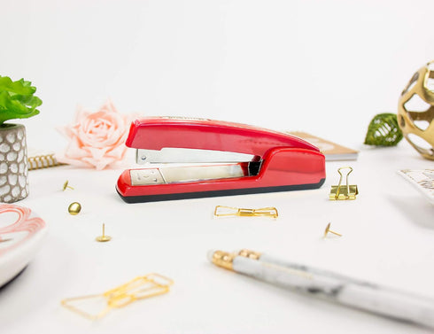 Bostitch Professional All-Metal Executive Stapler, 20 Sheet Capacity, Red...