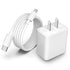iPhone Fast Charger Cable,Fast Charger iPhone 20W PD USB C Wall Charger Type C Power Adapter Lightning Cable Fast Charging Plug Compatible with iP...