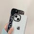 Cute White Flower Phone Case Compatible with iPhone 15 Protective Cover Fashion Silicone Shockproof Bumper Cases Women for Apple iPhone 15 6.1 inc...