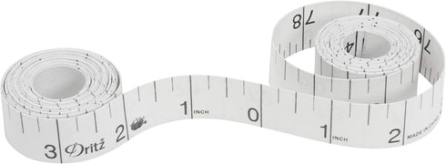 Dritz Longarm 3712 Zero Center Tape Measure, 3/4 x 144-Inch , White...
