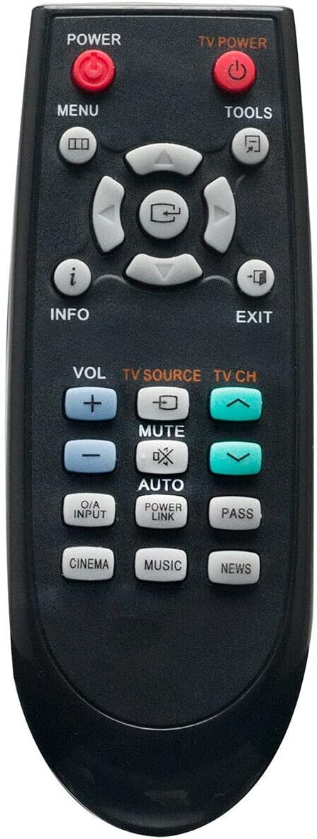 Replaced Remote Control Compatible for Samsung HT-WS1G HTSB1G HT-SB1R HTSB1 HT-WS1R HT-WS1 Sound bar Speaker...