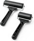 Rubber Roller, Ideal for Anti Skid Tape Construction Tools, Print, Ink and Stamping Tools (2.5 & 4-Inch, Black)...
