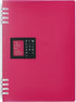 ?????(Kingjim) KING JIM 9854TTE TEFRENU Ring Notebook, A5, Pink...
