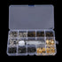40 Sets Snap Button, Metal Popper Button Press Studs Fastener 6 Color Clothing Snaps Kit for Leather Craft Tool with Storage Box(633#12MM)...