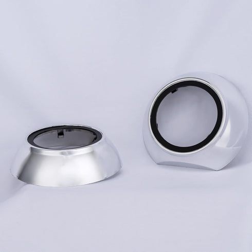 YUFANYA 3.0Inch Projector Shrouds Universal Silver Mask for 2.5Inch or 3.0Inch Projector Lens...