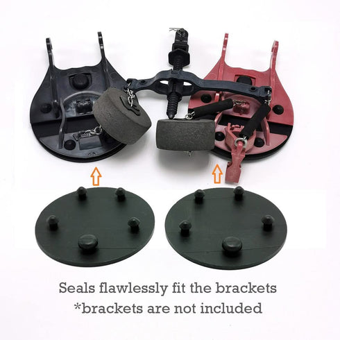 Flapper Seal Gaskets to Fix American Standard Vormax Toilet Leaking/Ghost Flush, Replace Part#7381424-100.0070A (2 Pack - Fix 1 Toilet)...