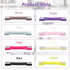 MroMax 2Pcs Luggage Handle 9.06" x 0.98" (L x W) Plastic Pull Handle Grip Replacement 230mm x 25mm for Luggage Suitcase Box Pink Tone...
